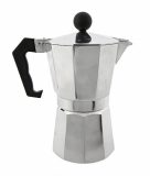 Primula Classic Stovetop Espresso and Coffee Maker, Moka Pot for Italian and Cuban Café Brewing, Greca Coffee Maker, Cafeteras, 6 Espresso Cups, Silver