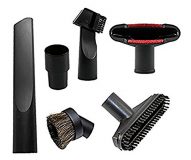 Vacuum Attachments Replacement 32mm to 35mm Vacuum Cleaner Accessories Brush Kit for Standard Hose Set of 6