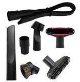 Flexible Crevice Tool Replacement 32mm or 35mm Vacuum Cleaner Accessories Brush Kit for Standard Hose Set of 7