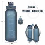 Opard Sports Water Bottles 900ml Leak Proof Flip Top BPA Free Tritan