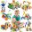 MOONTOY 175 Pieces STEM Toys for 4 5 6 7 8+ Year Old Boys Erector Sets Kits Building Toys for Kids Ages 4-8 4-6 5-7 6-8 Best Birthday Gift 6 Year Old Boy Gifts Creative Learning Games Steam Activities