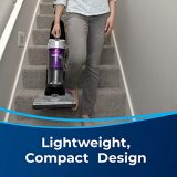 BISSELL - Upright Vacuum Cleaner - AeroSwift Turbo Compact - Cyclonic separation with secondary built in lifetime filter - - Lightweight, Purple