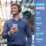 BERIBES Bluetooth Headphones Over Ear,65H Playtime and 6 EQ Modes Wireless Headphones with Microphone,Immersive Bass,HiFi Stereo,Foldable Lightweight Headset with Built-in HD Mic for Cellphone/PC/Ect.