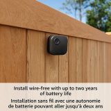 All-New Blink Outdoor 4 (4th Gen) – Wire-free smart security camera, two-year battery life, two-way audio, HD live view, enhanced motion detection, Works with Alexa – 2 camera system