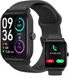Smart Watch for Men Women with Bluetooth Call, Alexa Built-in1.8 DIY Dial with Blood Oxygen Heart Rate Sleep Fitness Tracker Notification Weather 100 Sport Modes Smartwatch for Android iOS Phone