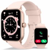 Smart Watch, Bluetooth Call Answer/Make Call, Alexa Built in, 1.8" Fitness Tracker with Heart Rate SpO2 Sleep Monitor, Smart Watches for Men Women iPhone Android Compatible IP68 Waterproof