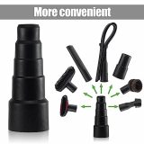 8 Pcs Universal Vacuum Attachments for Shop Vac, Household Cleaning Vacuum Cleaner Attachments, Hardwood Floor Dust Brush Nozzle Crevice Tool Cleaning Kit for 32mm and 35mm Standard Hose