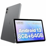 UMIDIGI G1 Tab Android 13 Tablet 2024, 8(4+4) GB+64GB 1TB Expand, Wi-Fi 6 Model, 10.1 inch Tablet with Quad-Core Processor up to 2.0 GHz, 6000mAh, Dual Camera, BT, 1280 * 800 FHD IPS Touch Screen