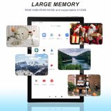 Tablet 2 in 1 Android Tablets with Keyboard, 10 inch Tablet with Case included, 4GB+64GB Tablet PC, Powerful 1.8GHz Processor, 1280*800 Touch Screen, 8MP Dual Camera, Wi-Fi, BT Google Certified Tablet