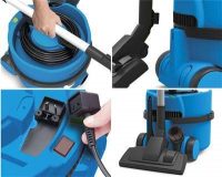 New Numatic Hi-Power Canister Vacuum Cleaner with Accessory Tool Kit, JVP180, James (Color: Blue)