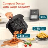 COSORI Air Fryer 5Qt(4.7L), 9-In-1 Less Oil Airfryer Oven, UP to 450℉, Quiet Operation, 30 Exclusive Recipes, Nonstick Basket, Compact, Dishwasher Safe