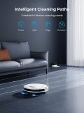 Laresar Robot Vacuums and Mop Combo,4000Pa, Mop with Smart Dynamic Navigation, Self-Charging, App/Remote/Voice Control, Super-Slim, Ideal for Pet Hair and Carpets, Robotic Vacuum Cleaner, Evol3s