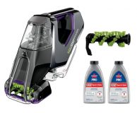 BISSELL - Portable Carpet Cleaner - Pet Stain Eraser PowerBrush - Handheld - Grab and Go Cordless Convenience with Powerful Motorized Brush, Purple, 2846D